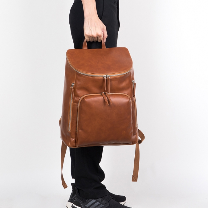 男士商务旅行包电脑背包大容量定制双肩背包 
